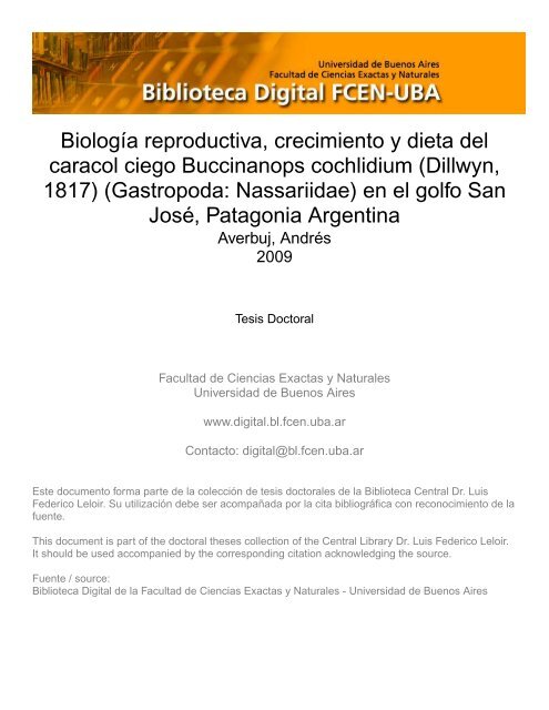 Biología reproductiva, crecimiento y dieta del caracol ciego