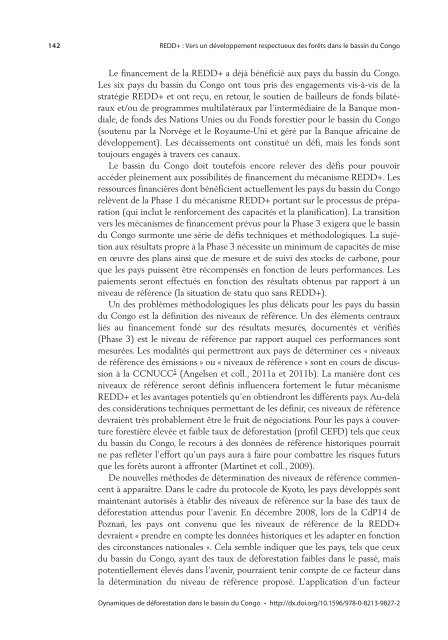 Dynamiques de déforestation dans le bassin du Congo