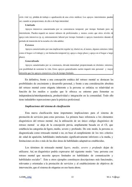 El cambio de paradigma en la concepción del retraso mental