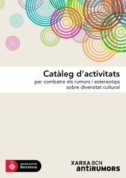 Catàleg d'activitats per combatre els rumors i - Antirumors