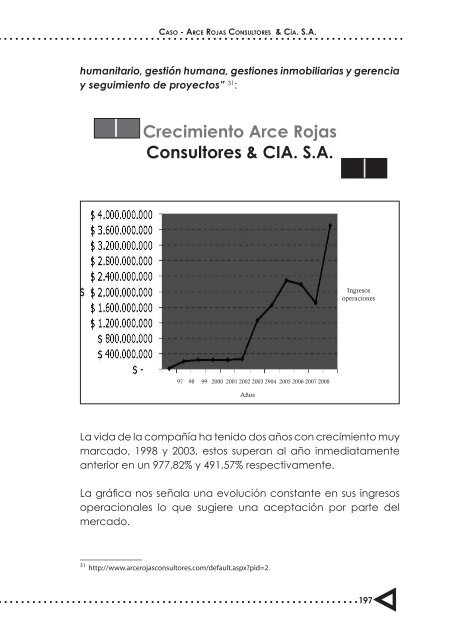 Caso 8 Arce Rojas Consultores & Cia. Ltda.: una ... - Universidad EAN