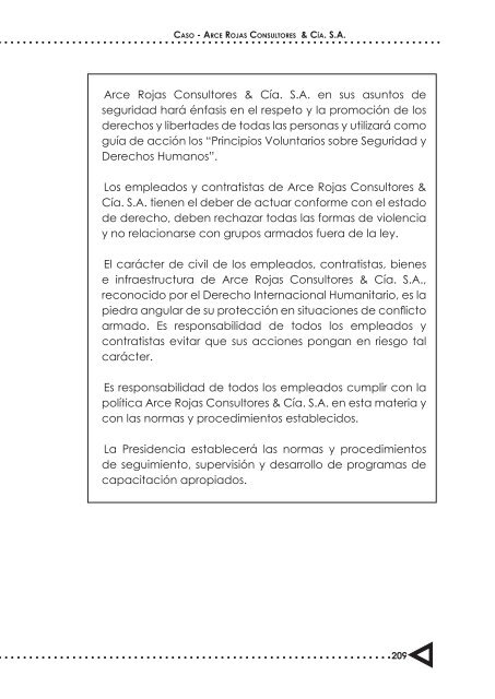 Caso 8 Arce Rojas Consultores & Cia. Ltda.: una ... - Universidad EAN