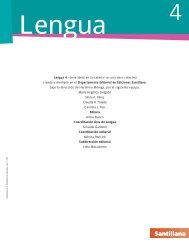 Lengua 4 –Serie Ideas en la cabeza– es una obra ... - Santillana