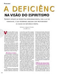 A deficiência mental na visão do Espiritismo - Revista Cristã de ...