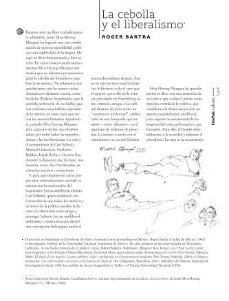 Roger Bartra (pdf) - Este País