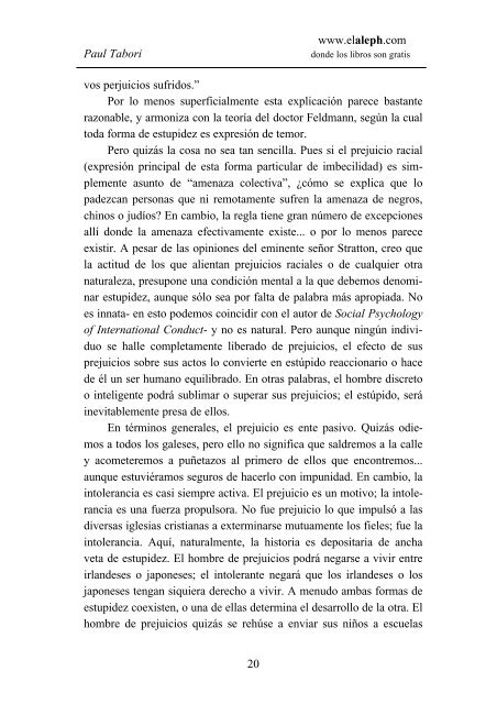 Historia de la estupidez humana - Paul Tabori - www.moreliain.com