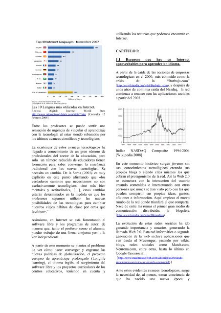 Recursos de la Web 2.0 para la Enseñanza de Idiomas.