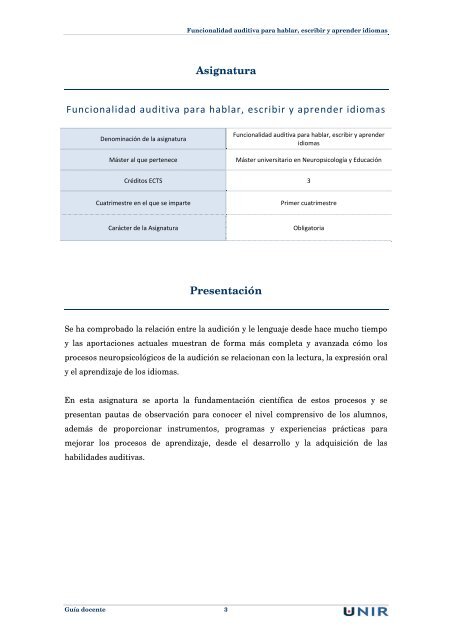 Funcionalidad auditiva para hablar, escribir y aprender idiomas - Unir