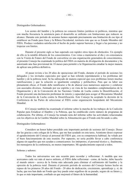 Informe del CG - IFAD