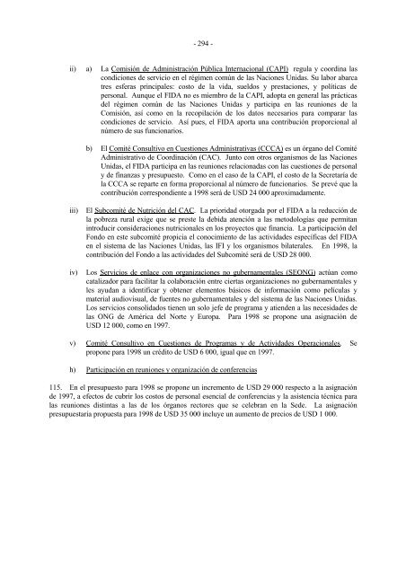 Informe del CG - IFAD