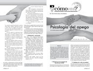 No. 157, p. 22, Psicología del apego - Cómo ves? - UNAM