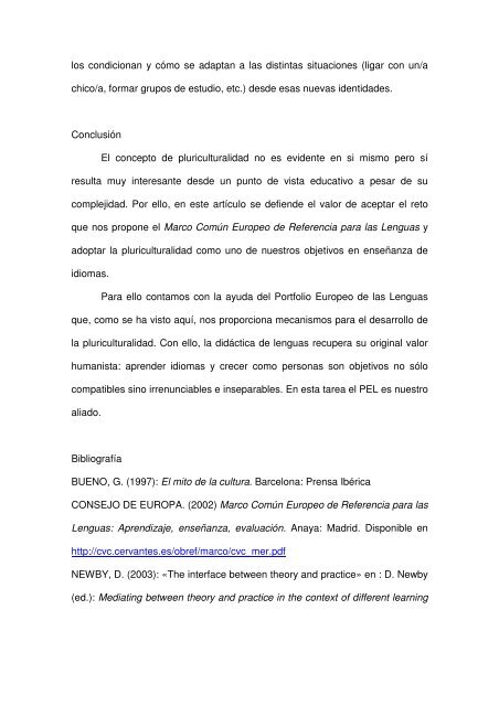 La cultura en la enseñanza de idiomas: de la ... - Fernando Trujillo