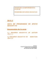 REFUERZO EDUCATIVO EN LECTURA