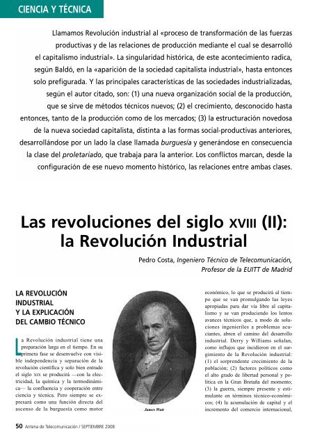 Las Revoluciones Del Siglo Xviii Ii La Revolución Industrial - 