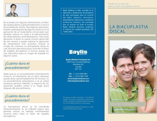 LA BIACUPLASTIA DISCAL - Digestive Health