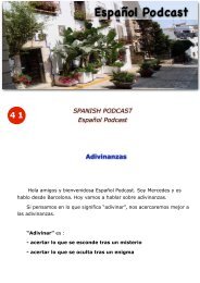 41 : Adivinanzas - Español Podcast / Spanishpodcast