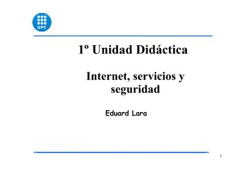 PORTALES - UD1 - Internet, Servicios y seguridad.pdf - UPC