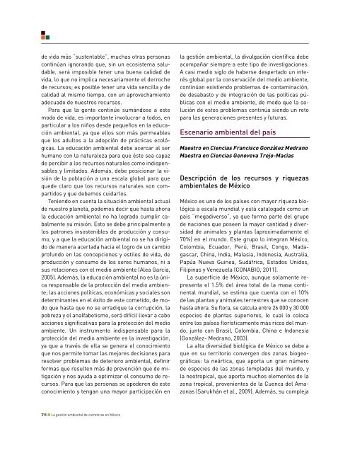 La gestión ambientaL de carreteras en méxico - selome