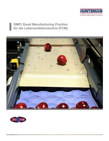 GMP) Good Manufacturing Practice für die Lebensmittelindustrie ...