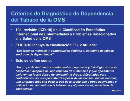 El Consumo de Cigarrillos y su Efecto en la Salud - Conevyt