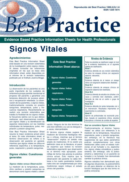 Signos Vitales - MurciaSalud