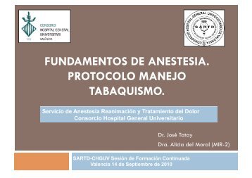 Protocolo manejo Tabaquismo - Hospital General Universitario de ...