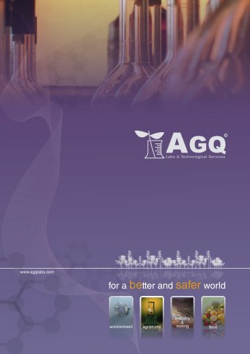 for a better and safer world - Agq.com.es