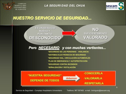 MANUAL DE AUTOPROTECCIÓN - Complejo Hospitalario ...