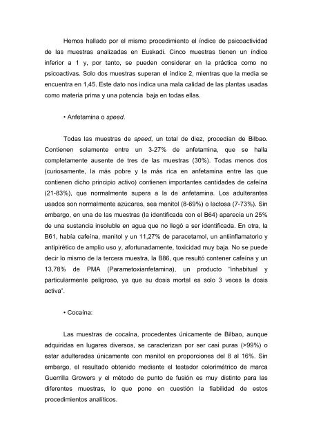 Drogas ilícitas, vida recreativa y gestión de riesgos. - Ai Laket!