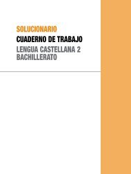 solucionario cuaderno de trabajo lengua castellana 2 bachillerato