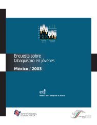 Encuesta sobre tabaquismo en jóvenes 2003 - Comisión Nacional ...