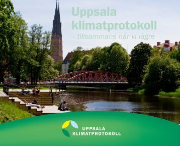 Folder om klimatprotokollet - Uppsala kommun