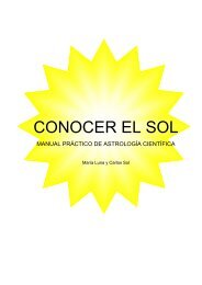 Conocer el sol - sidereh