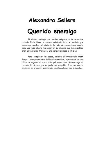 Alexandra Sellers - Querido Enemigo.pdf - romances