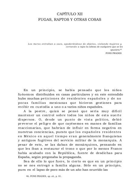 Los moros entraban a saco, apoderándose de objetos, violando ...