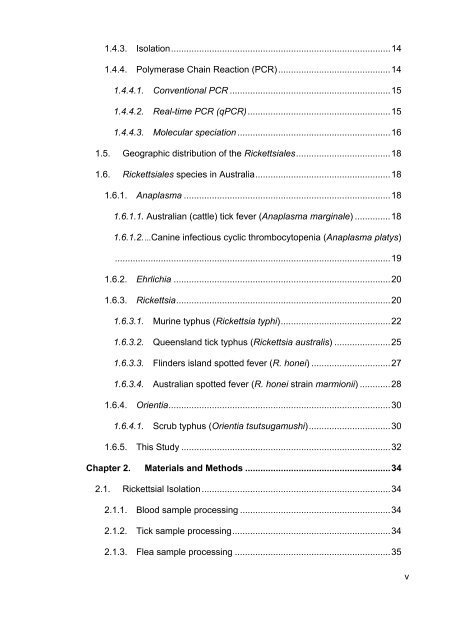 Rickettsiales and rickettsial diseases in Australia - Murdoch ...