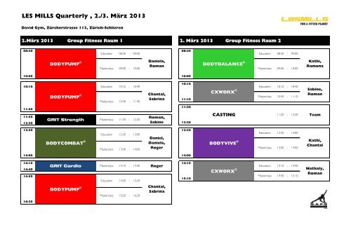 Download Programm vom 2. und 3. März 2013 - SAFS