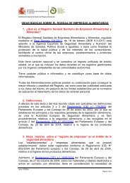 Ampliar información sobre RGSEAA - Agencia Española de ...