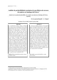 Análisis de prefactibilidad económica de una fábrica de envases de ...