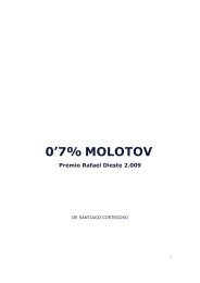 0'7% MOLOTOV - Muestra de Teatro Español de Autores ...
