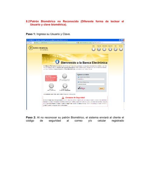 Manual Código de Seguridad Sistema de Ingreso ... - Banco Pichincha