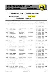 33. Eschacher ADAC - Automobilturnier am 12. Juni 2005