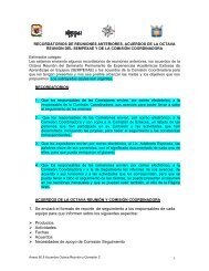 1. Se enviará el formato de reporte de seguimiento a los ...