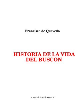 Historia de la Vida del Buscón (Francisco Quevedo)