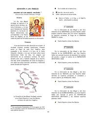 Rosario de San Miguel Arcángel - Apariciones de Jesús y María