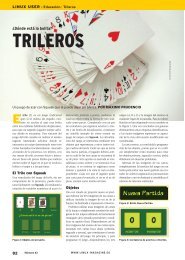 Trileros: [PDF, 1391 kB] - Linux Magazine