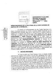 RECURSO DE NULIDAD - Ministerio Público