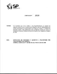 Circular N° 1659 - Superintendencia de Pensiones