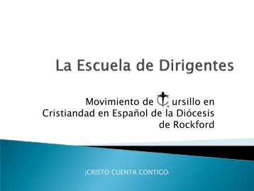 Escuela de Dirigentes en Espanol en la Diocesis de Rockford