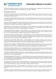 Resposta dos Recursos Resultado Preliminar Prova de Títulos